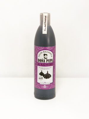 Salsa bals dÑa pepa ajo negro premium 8x600 grs